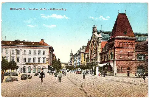 	Alte Ansichtskarte Litho Ungarn ungel.um 1910