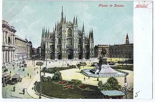 Alte Ansichtskarte Litho Italien gel.1905