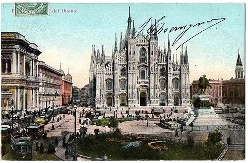 Alte Ansichtskarte  Italien gel.1911