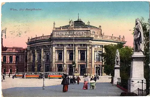 Alte Ansichtskarte Österreich gel. 1910