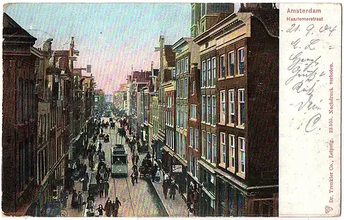 Alte Ansichtskarte Niederlande gel.1904