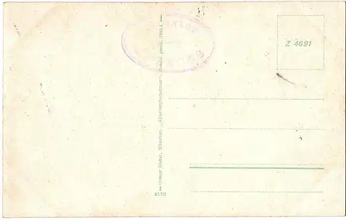 alte Ansichtskarte Ammersee mit Dampfer ungel.um 1910