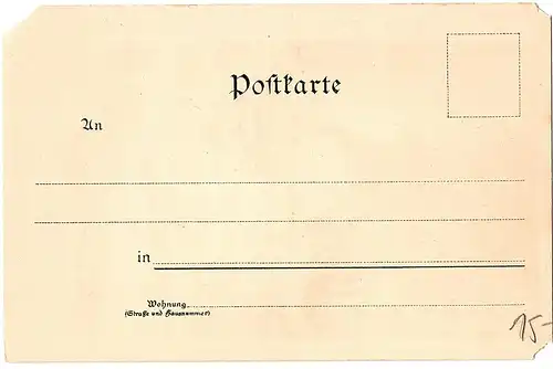 Litho Ansichtskarte Bark mit Schlepper ungel.um 1900