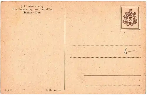 	Litho Ansichtskarte Segelschiff ungel.um 1920