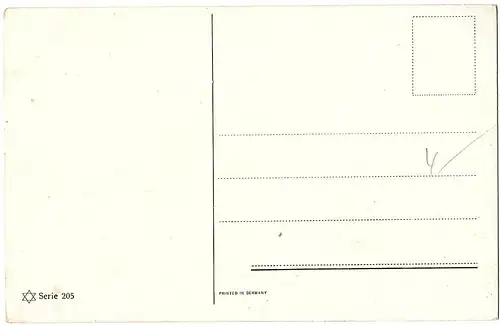 	Litho Ansichtskarte Segelboot ungel.um 1920