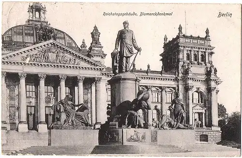 alte Ansichtskarte Berlin gel.1906