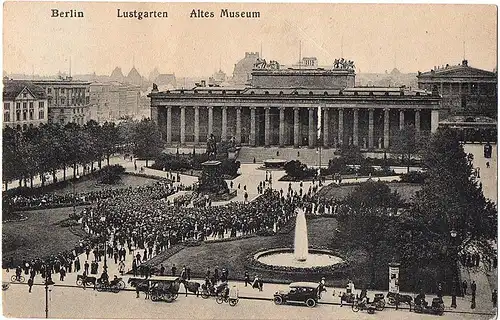 	alte Ansichtskarte Berlin gel. 1943
