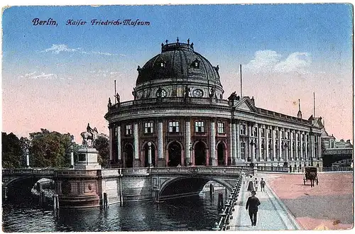 	alte Ansichtskarte Berlin gel. 1916
