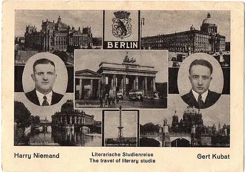 	
alte Ansichtskarte Berlin ungel. um 1920