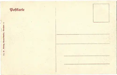 	alte Ansichtskarte Berlin ungel. um 1920