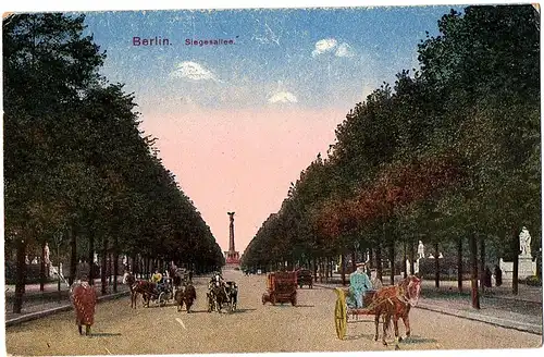 	alte Ansichtskarte Berlin ungel. um 1920