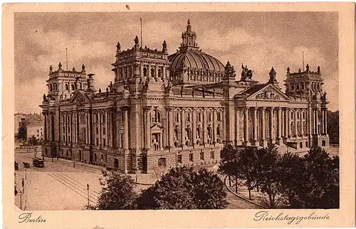 alte Ansichtskarte Berlin gel. 1926