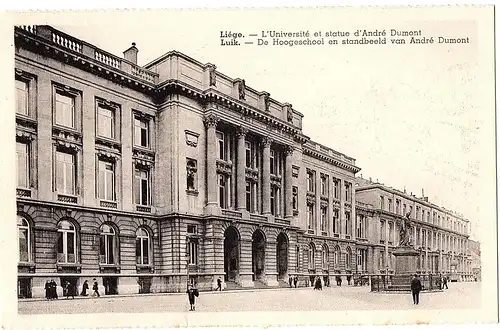 alte Ansichtskarte Belgien ungel. um 1920