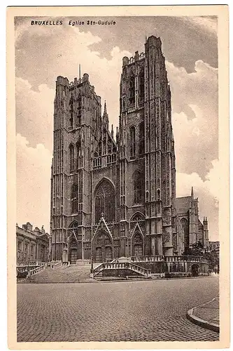 alte Ansichtskarte Belgien ungel. um 1920