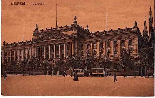 	alte Ansichtskarte Leipzig ungel. um 1910