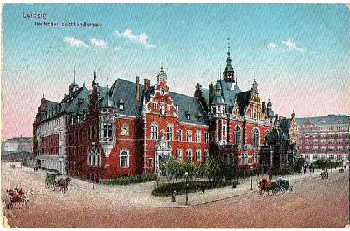 	alte Ansichtskarte Leipzig gel. 1915