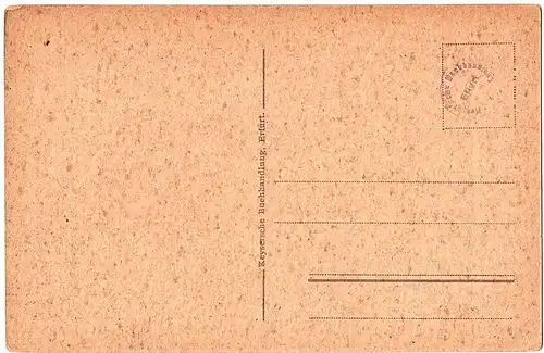 alte Ansichtskarte Erfurt ungel. um 1920