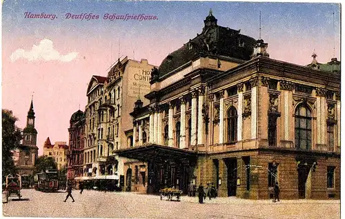 	alte Ansichtskarte Hamburg ungel. um 1910