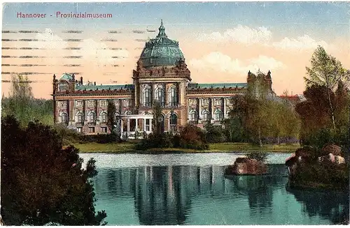 	alte Ansichtskarte Hannover gel.1920