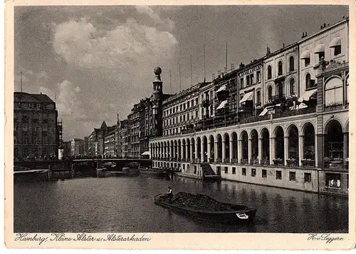 	alte Ansichtskarte Hamburg ungel. um 1930
