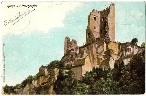 	alte Ansichtskarte Königswinter gel.1921