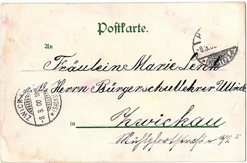 	
alte Ansichtskarte Gruss aus Hagen ,gel.1900