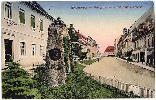 	alte Ansichtskarte Königsbrück ,ungel. um 1910