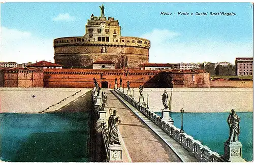 	alte Ansichtskarte Rom,Roma ungel. vor 1945