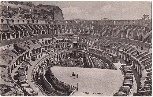 alte Ansichtskarte Rom,Roma ungel. vor 1945