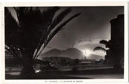 	alte Ansichtskarte Neapel,Napoli gel. vor 1945