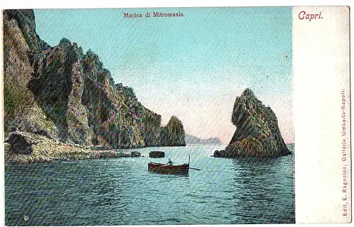 	alte Ansichtskarte Capri ungel. vor 1945