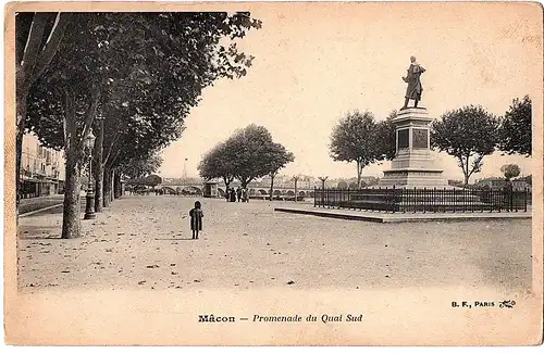 	alte Ansichtskarte Macon ungel.um 1910