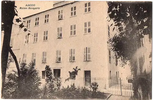 	alte Ansichtskarte Ajaccio ungel. um 1920