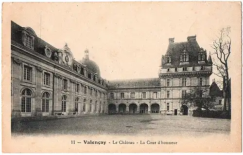 	alte Ansichtskarte Valencay ungel. um 1900