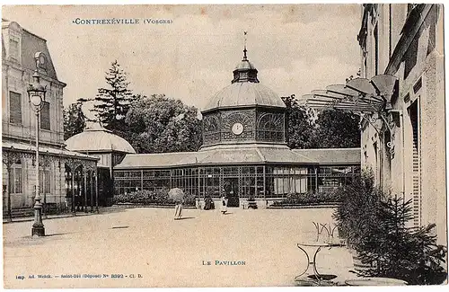 alte Ansichtskarte Contrexville ungel. um 1920