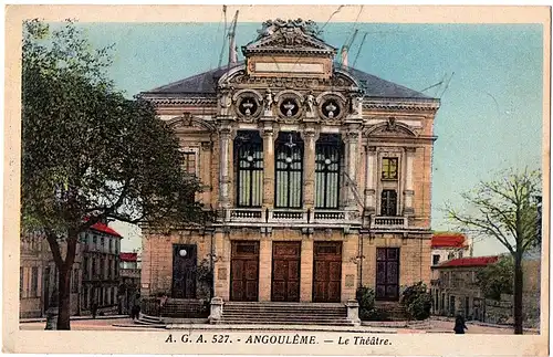 	alte Ansichtskarte Angouleme gel. um 1920