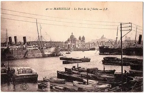 	alte Ansichtskarte Marseille gel. um 1920