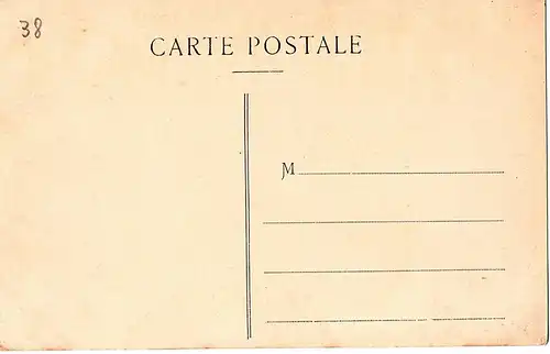 alte Ansichtskarte Grenoble ungel. um 1920