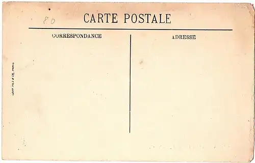 alte Ansichtskarte Amiens ungel. um 1910