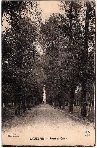 	Alte Ansichtskarte Dordives gel.um 1910