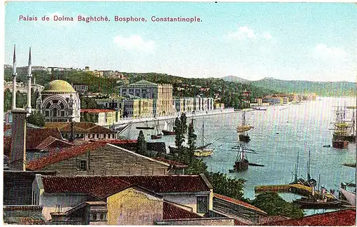 alte Ansichtskarte Constantinopel ungel. um 1910
