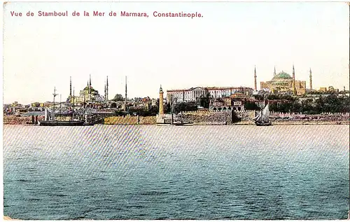 	alte Ansichtskarte Constantinopel ungel. um 1910