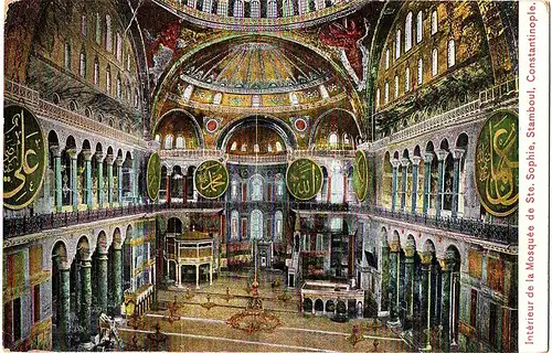 	alte Ansichtskarte Constantinopel ungel. um 1910