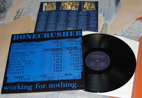 BONECRUSHER – Working for nothing 12’LP