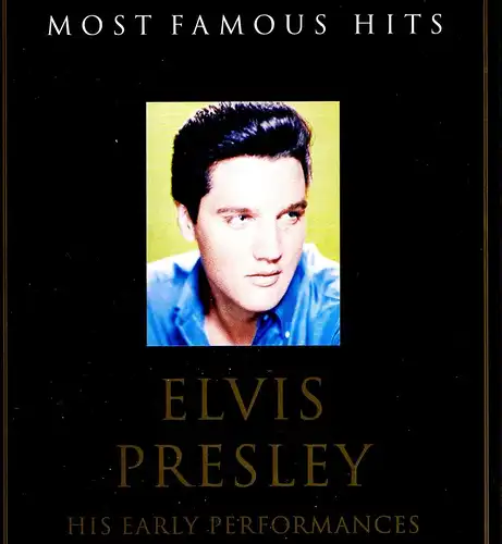 ELVIS PRESLEY HIS EARLY PERFORMANCES "Most Famous Hits"  TOP DVD!  Neu & OVP