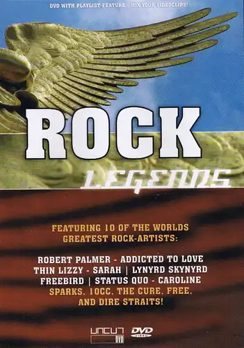 ROCK LEGENDS "Featuring 10 Of The Worlds Greatest Rock-Artists" DVD NEU & OVP