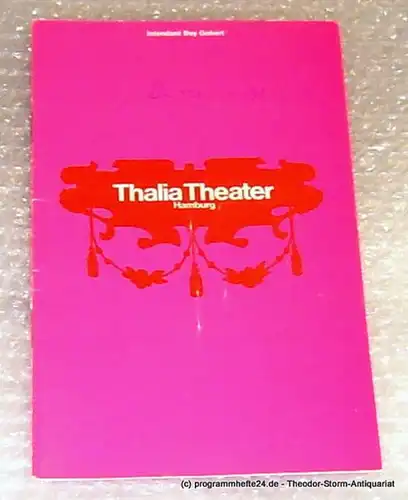 Thalia Theater Hamburg, Intendant Boy Gobert Programmheft König Johann von Friedrich Dürrenmatt nach William Shakespeare Spielzeit 1969/70 Heft 10