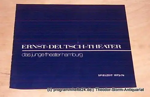 Ernst-Deutsch-Theater - das junge theater hamburg, Friedrich Schütter, Wolfgang Borchert Programmheft MACBETT von Eugene Ionesco. Premiere 24.1.1974. Spielzeit 1973/74