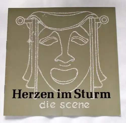 Fritz Remond Theater Programmheft Herzen im Sturm. Schauspiel von Milan Begovic