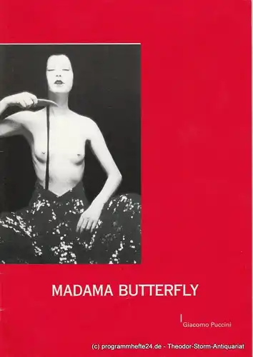 Südostbayerisches Städtetheater Landshut-Passau-Straubing, Stefan Tilch, Heiko Cullmann Programmheft MADAMA BUTTERFLY Spielzeit 2002 / 2003 Heft 2